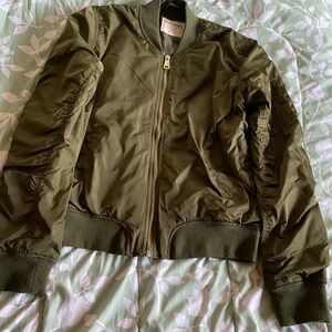 Heart Hips Olive Green Jacket